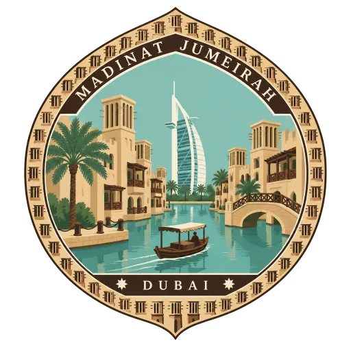 Madinat Jumeirah travel stamp