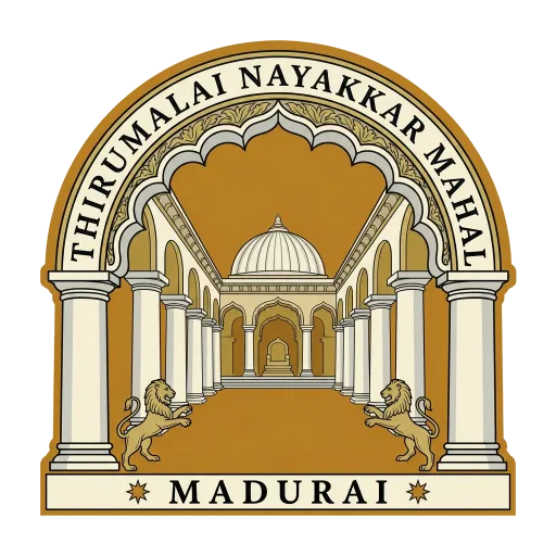 Thirumalai Nayakkar Mahal travel stamp