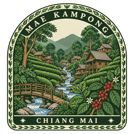 Mae Kampong travel stamp