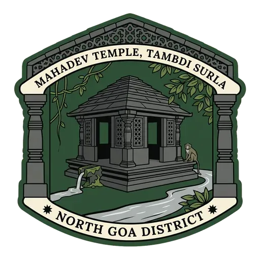 Mahadev Temple, Tambdi Surla travel stamp