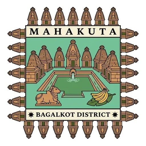 Mahakuta travel stamp