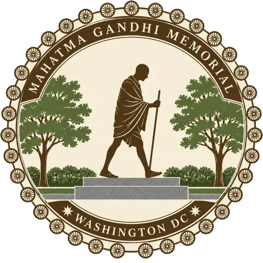 Mahatma Gandhi Memorial travel stamp