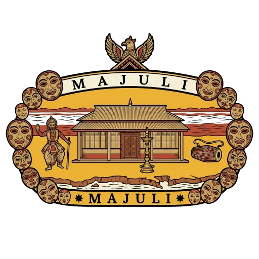 Majuli travel stamp