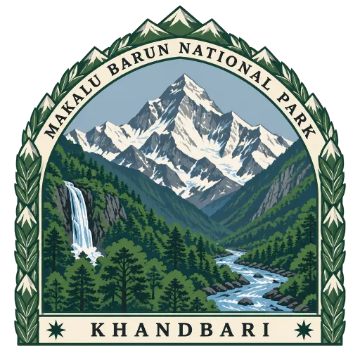 Makalu Barun National Park travel stamp