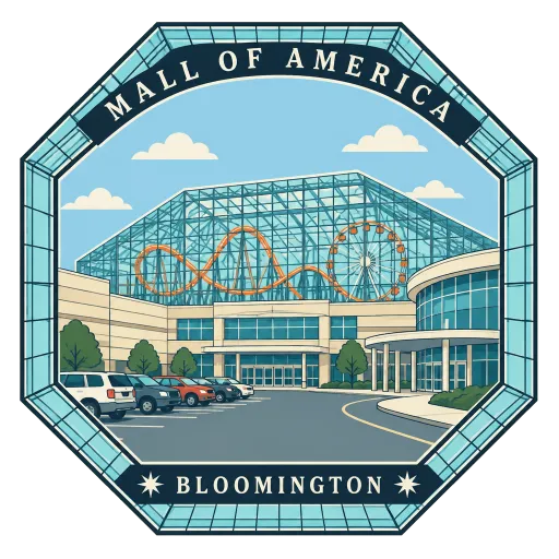 Mall of America travel stamp