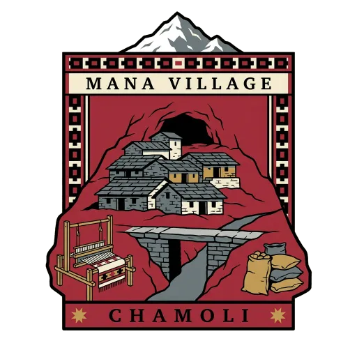 Mana Village travel stamp
