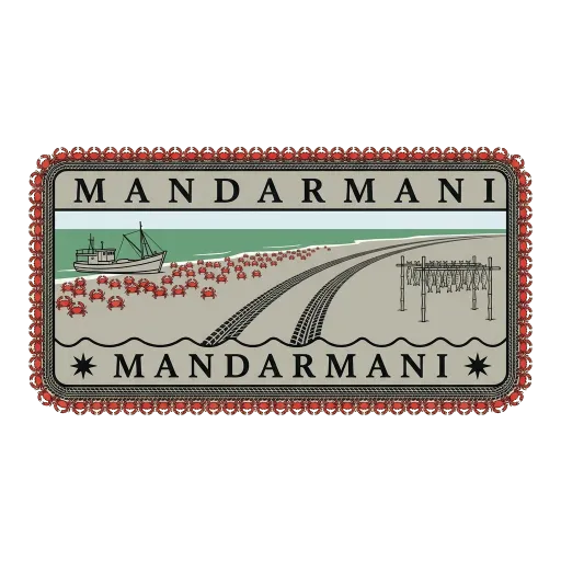 Mandarmani travel stamp