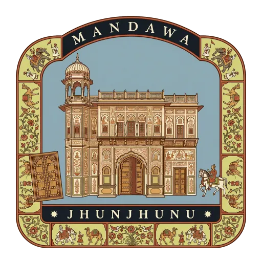 Mandawa travel stamp
