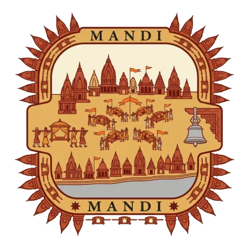 Mandi travel stamp