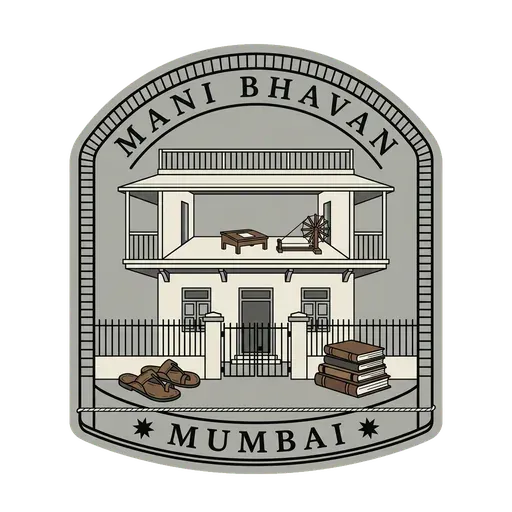 Mani Bhavan travel stamp