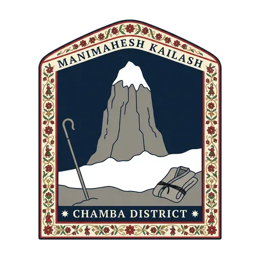 Manimahesh Kailash travel stamp