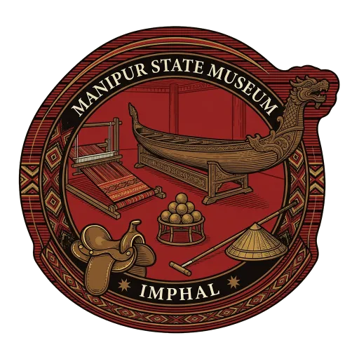 Manipur State Museum travel stamp