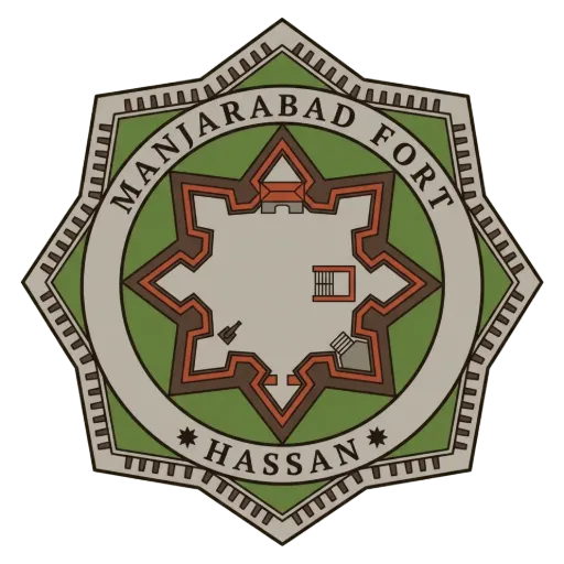 Manjarabad Fort travel stamp