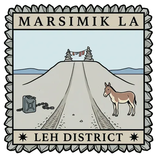 Marsimik La travel stamp