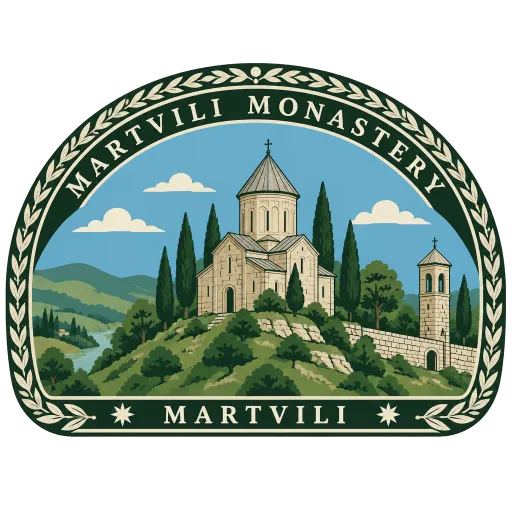 Martvili Monastery travel stamp