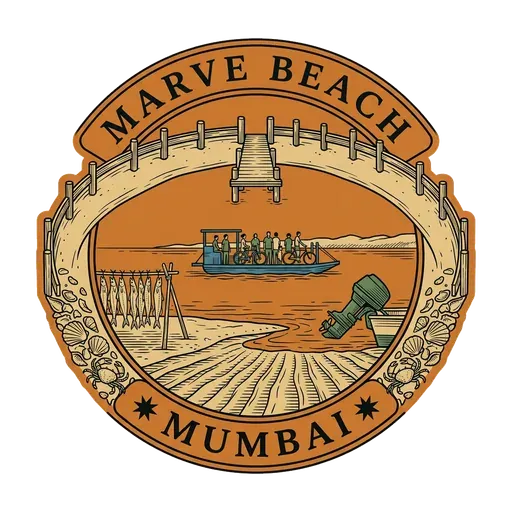 Marve Beach travel stamp