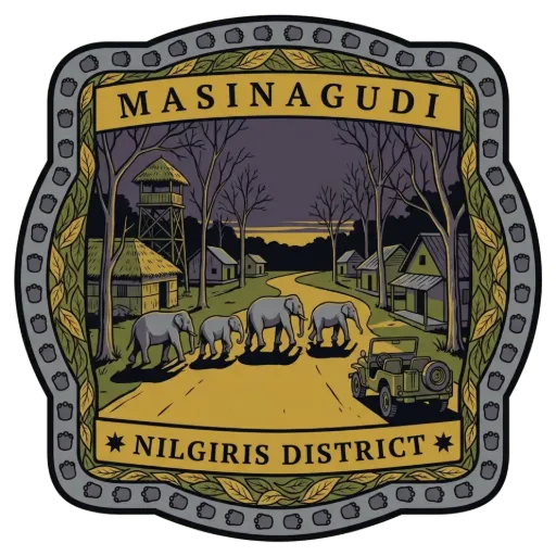 Masinagudi travel stamp