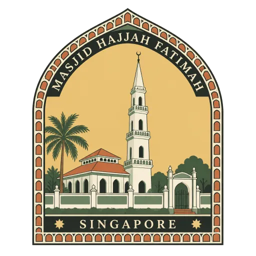 Masjid Hajjah Fatimah travel stamp