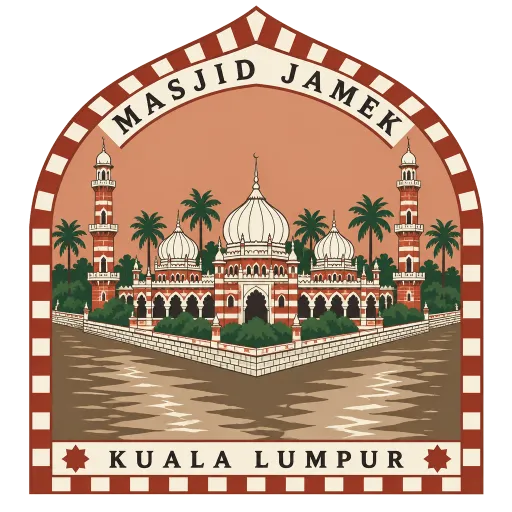 Masjid Jamek travel stamp