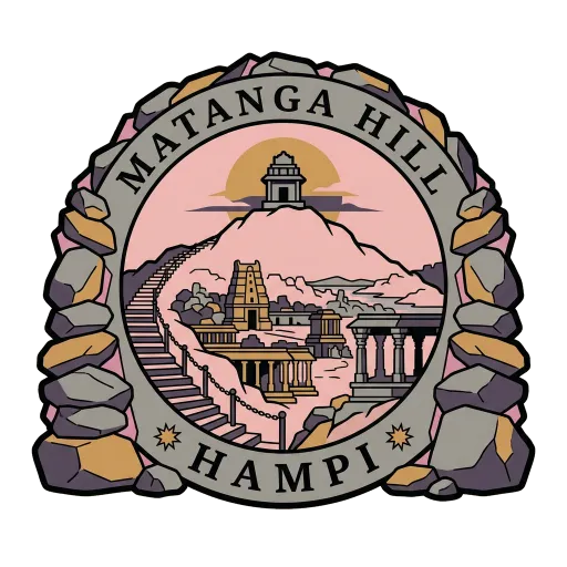 Matanga Hill travel stamp