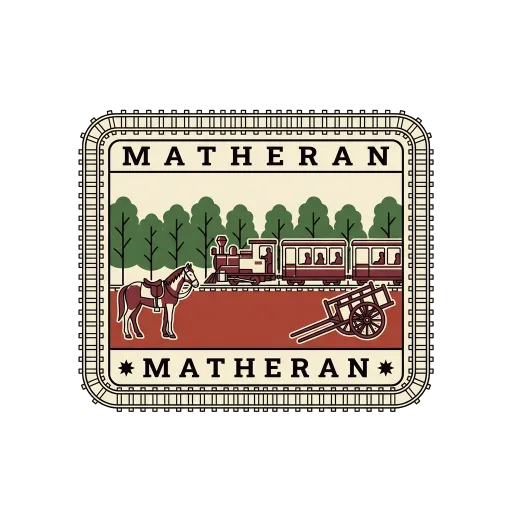 Matheran travel stamp