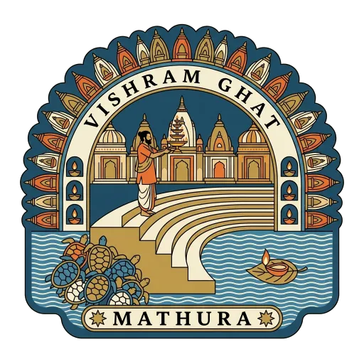 Vishram Ghat travel stamp