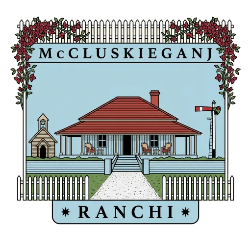Mccluskieganj travel stamp