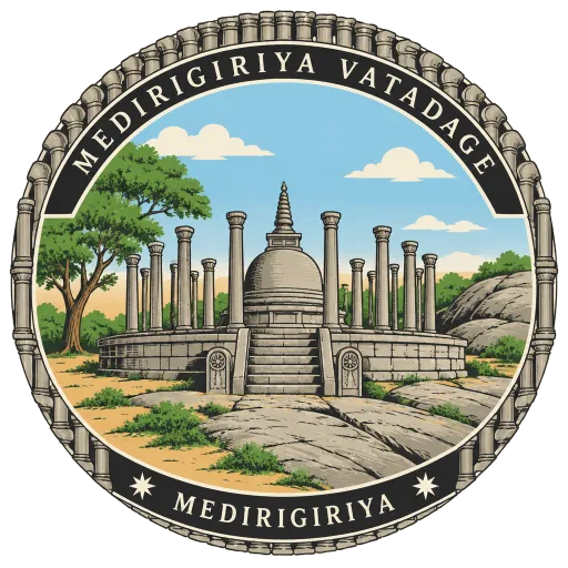 Medirigiriya Vatadage travel stamp