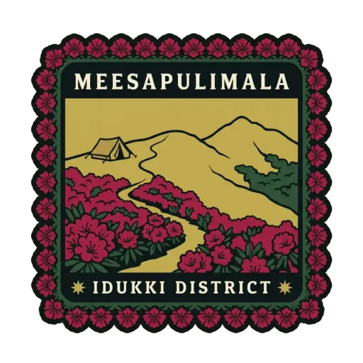 Meesapulimala travel stamp