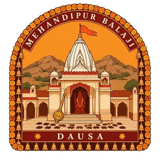 Mehandipur Balaji Temple travel stamp
