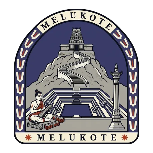 Melukote travel stamp