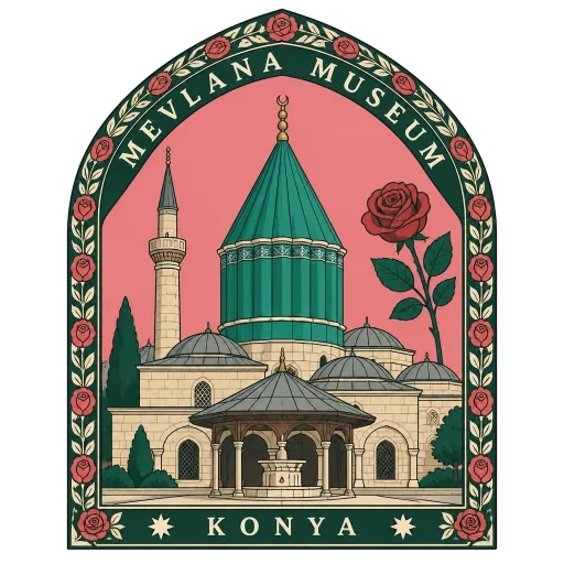 Mevlâna Museum travel stamp