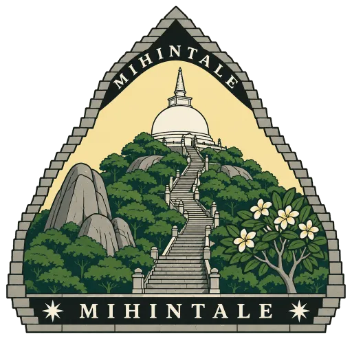 Mihintale travel stamp