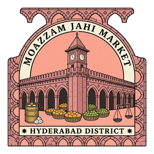 Moazzam Jahi Market travel stamp