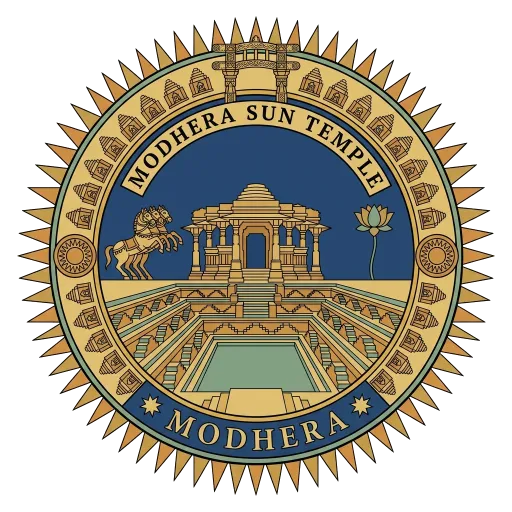 Modhera Sun Temple travel stamp