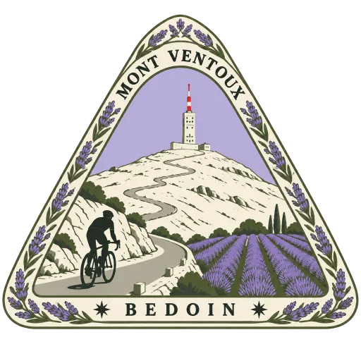 Mont Ventoux travel stamp