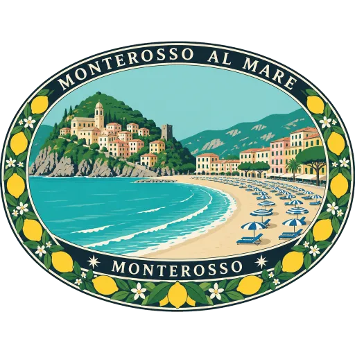 Monterosso al Mare travel stamp