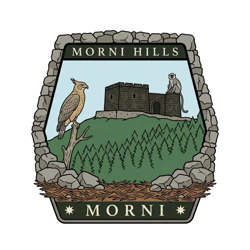 Morni Hills travel stamp