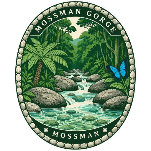 Mossman Gorge travel stamp