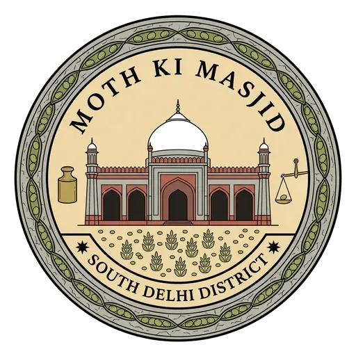 Moth ki Masjid travel stamp
