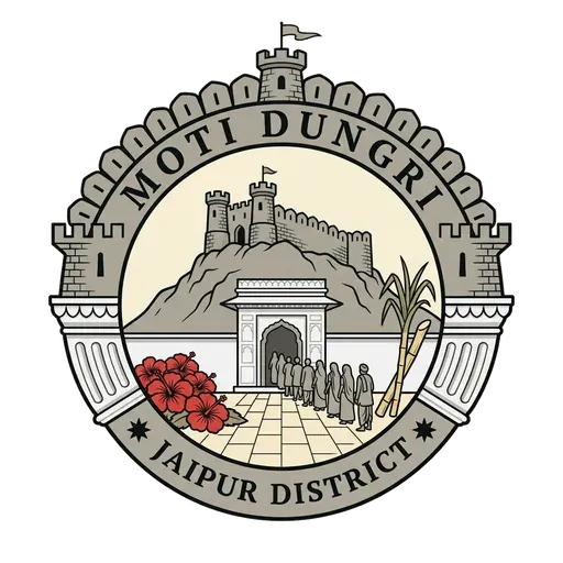 Moti Dungri travel stamp