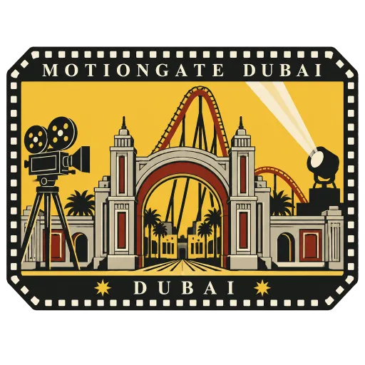 Motiongate Dubai travel stamp