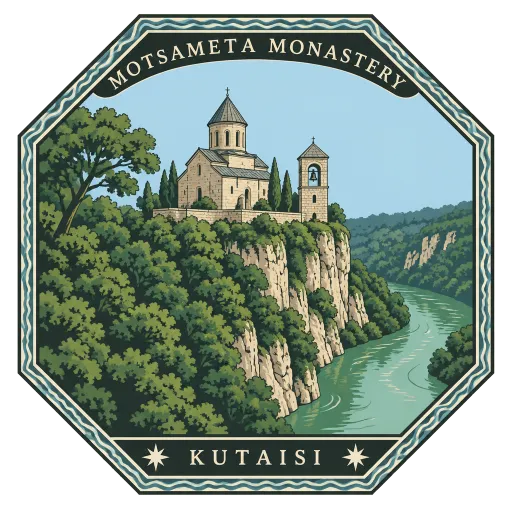 Motsameta Monastery travel stamp