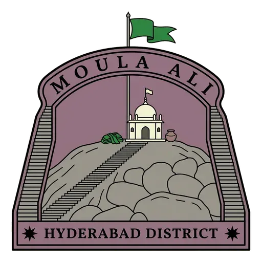 Moula Ali travel stamp