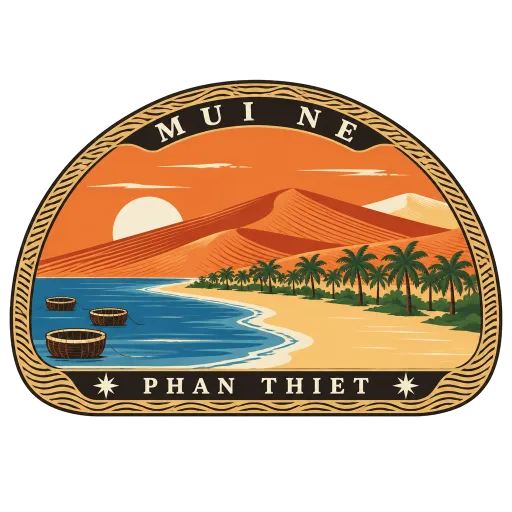 Mui Ne travel stamp