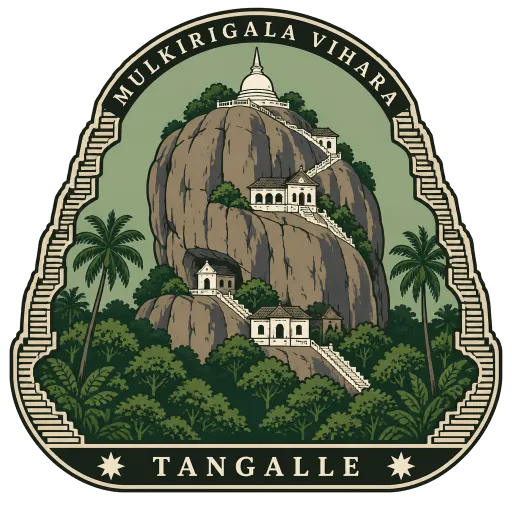 Mulkirigala Raja Maha Vihara travel stamp