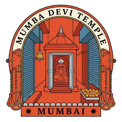Mumba Devi Temple travel stamp