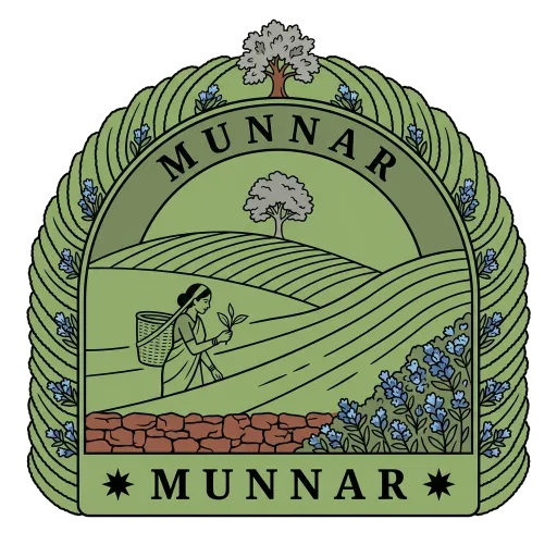 Munnar travel stamp