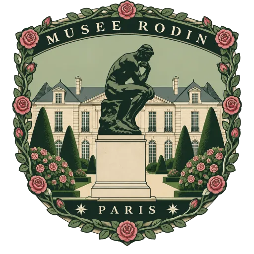 Musée Rodin travel stamp