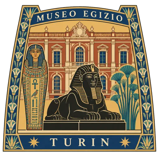 Museo Egizio travel stamp